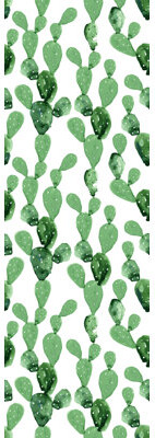 Union Rustic Demmer Removable Watercolor Cactus 6.25' L x 25\