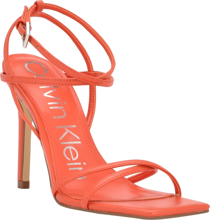 Overtekenen Verslijten knecht Calvin Klein Women's Orange Shoes | ShopStyle