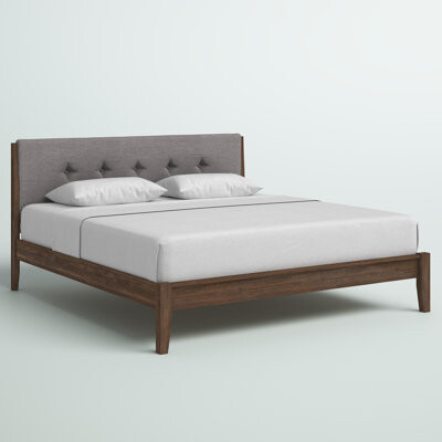 Mercury Row Hayworth Upholstered Platform Bed