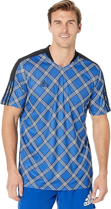 adidas Big Tall Tiro Jersey (Team Royal Blue/Black) Men's Clothing -  ShopStyle Shirts