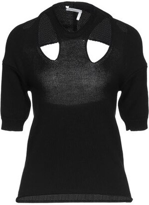 Chloé x Fusalp pullover knit CHLOÉ + Fusalp zip-detailed ribbed-knit sweater | NET-A-PORTER