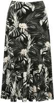 Thumbnail for your product : M&Co Tropical mid length jersey skirt