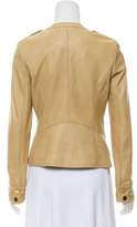Thumbnail for your product : Tory Burch Leather Button-Up Jacket