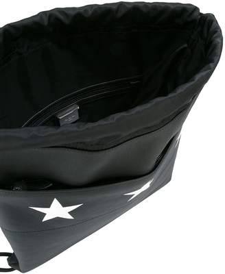 Givenchy star print drawstring backpack