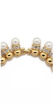Thumbnail for your product : Kenneth Jay Lane Imitation Pearl Collar Necklace