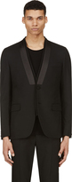 Thumbnail for your product : Givenchy Black Wool Tuxedo Blazer