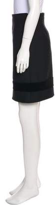 Balenciaga Wool Knee-Length Skirt