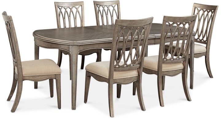 Furniture Kelly Ripa Home Hayley 7 Pc, Hayley Dining Room Chairs