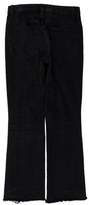 Thumbnail for your product : Helmut Lang Mid-Rise Raw Crop Jeans