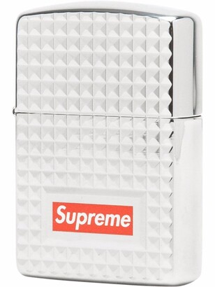 Supreme Diamond Cut Zippo Silver（Supreme 17aw Zippo Diamond