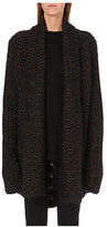 Thumbnail for your product : Ann Demeulemeester Shawl-collar cardigan