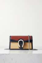 Thumbnail for your product : Gucci Dionysus Super Mini Color-block Leather Shoulder Bag