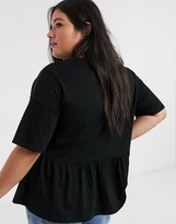 Thumbnail for your product : ASOS Curve DESIGN Curve casual smock top