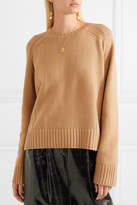 Thumbnail for your product : By Malene Birger Sullie Wool-blend Sweater - Camel