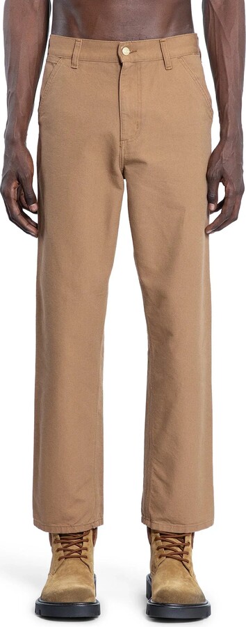 Carhartt Wip Man Brown Jeans