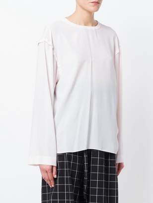 Cédric Charlier bow-detailed blouse