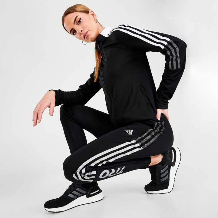 adidas Women's Tiro 21 Reflective Wordmark Track Pants - ShopStyle