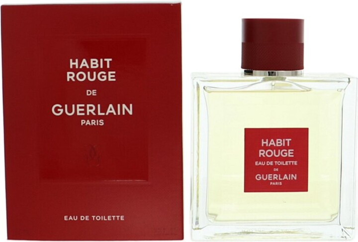 Guerlain Men's 3.3Oz Habit Rouge Edt
