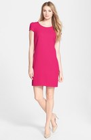 Thumbnail for your product : Donna Ricco Jacquard Georgette Shift Dress (Petite)