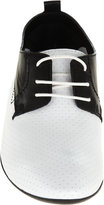 Thumbnail for your product : CNC Costume National Perforated Round-Toe Oxford