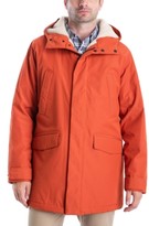 michael kors parka mens orange