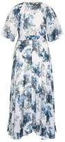 Thumbnail for your product : City Chic Kenji Floral Wrap Maxi Dress