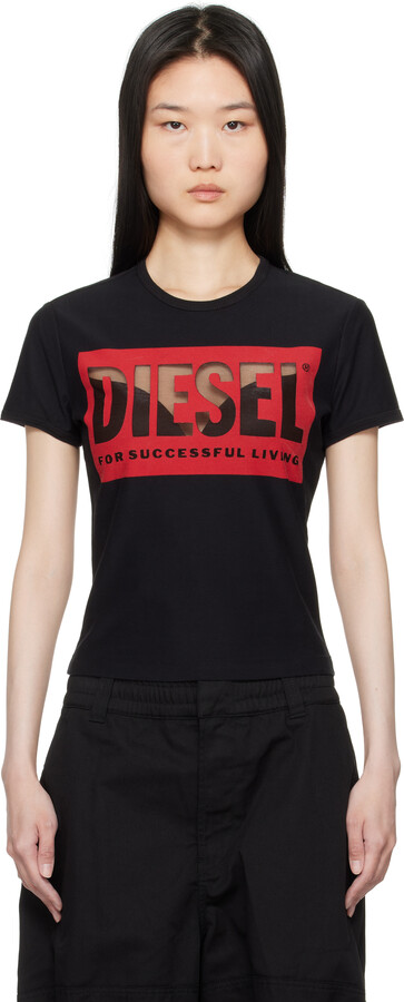 Diesel Black T-Malun T-shirt