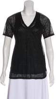 Thumbnail for your product : Adam Short Sleeve V-neck Blouse