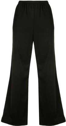 GOODIOUS Cropped Wide-Leg Trousers
