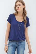 Thumbnail for your product : Forever 21 Contemporary  Solid Knit Top
