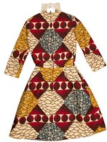 Thumbnail for your product : Stella Jean Printed Mini Dress Red