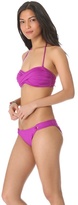 Thumbnail for your product : Shoshanna Ultraviolet Twist Bikini Top