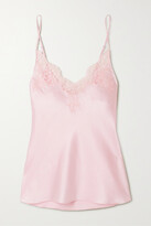 Thumbnail for your product : I.D. Sarrieri Emma Embroidered Tulle And Silk-blend Satin Camisole