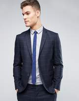 Thumbnail for your product : Jack and Jones Slim Suit Jacket With Check