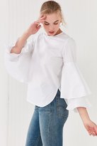 Thumbnail for your product : Style Mafia Ruffle Sleeve Top