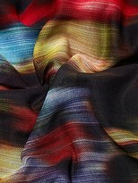 Thumbnail for your product : Baum und Pferdgarten Dance Jones Abstract Elbow-Sleeve Flounce Dress