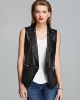 Thumbnail for your product : Rebecca Minkoff Vest - Tiffany Leather