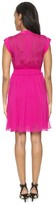 Thumbnail for your product : Rebecca Taylor Zip Front Chiffon Dress