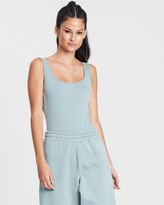 Thumbnail for your product : Missguided Square Neck Sleeveless Bodysuit