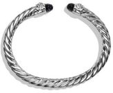 Thumbnail for your product : David Yurman Waverly Cable Bracelet with Black Onyx and Diamonds