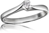 Thumbnail for your product : Forzieri 0.08 ctw Diamond Solitaire Ring