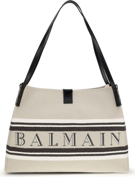Balmain Release Logo Shoulder Bag