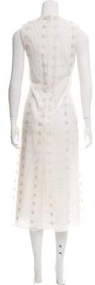 Calvin Klein Collection Lace Overlay Sheath Dress