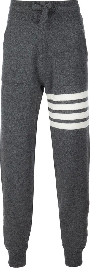 Thom Browne Stripe Detail Sweatpants