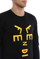 Thumbnail for your product : Fendi Abstract Letter Sweater