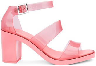 pink jelly heels