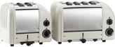 Thumbnail for your product : Dualit NewGen Canvas White 4-Slice Toaster