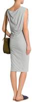 Thumbnail for your product : James Perse Gathered Cotton-jersey Dress