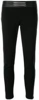 Thumbnail for your product : Versace Jeans logo plaque cropped trousers