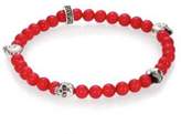 Thumbnail for your product : King Baby Studio Red Coral Beaded Bracelet